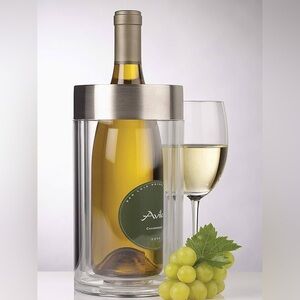 Prodyne Acrylic and Stainless-Steel Wine Chiller NWT